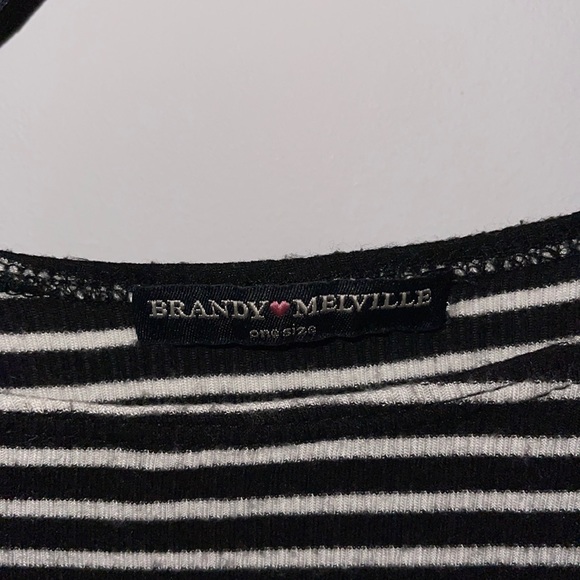 brandy melville striped shirt - Picture 3 of 3